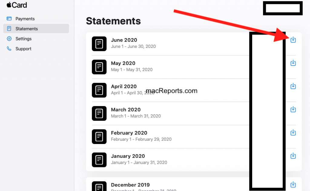 How To View And Download Apple Credit Card PDF Statements • macReports