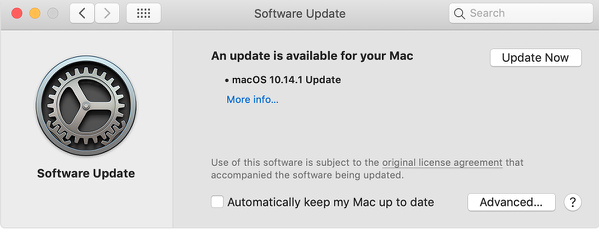 macOS Update