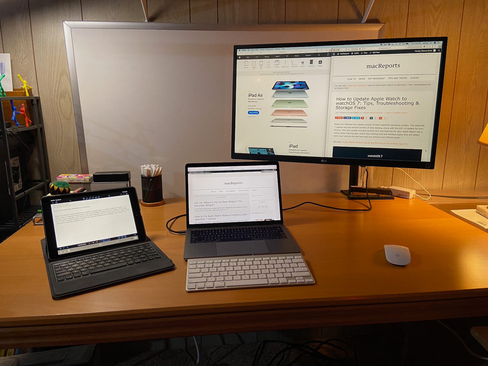 Set Up your Home Office for Productivity with your Mac and iDevices •  macReports