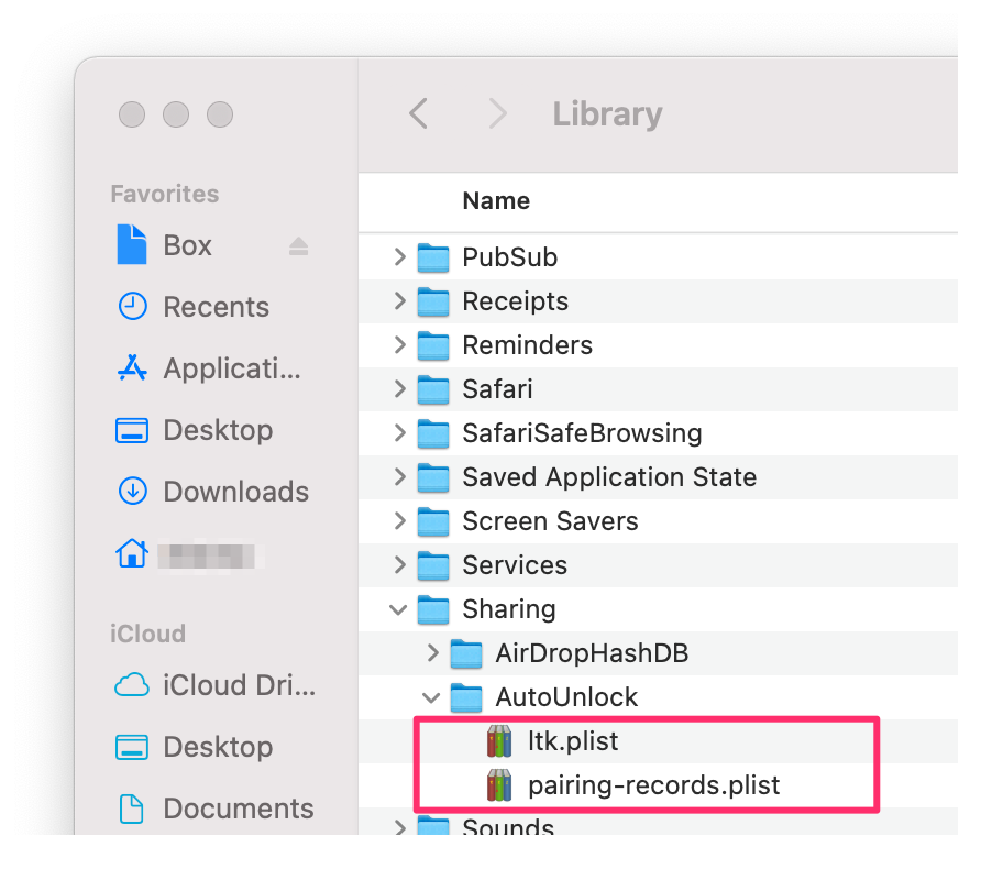 Auto Unlock files in library folder