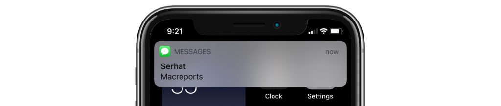 iphone 8 plus text message notification not working