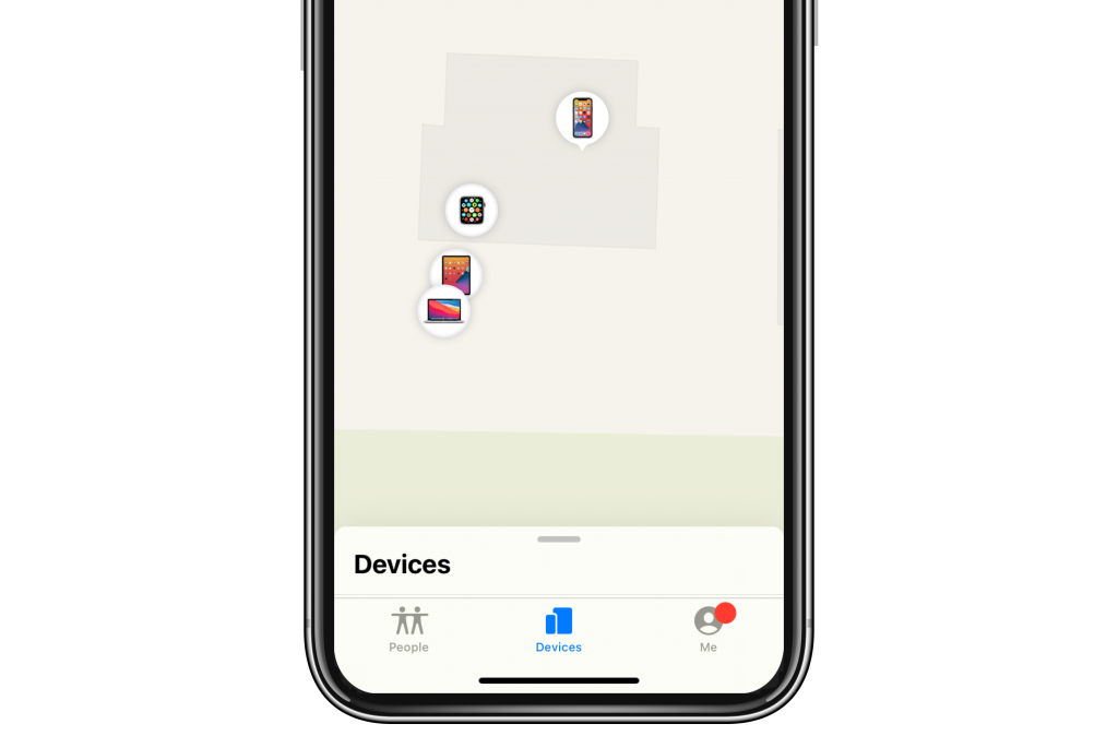 find my device map