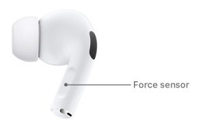 AirPods Pro force sensor