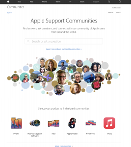 Apple Support Communities