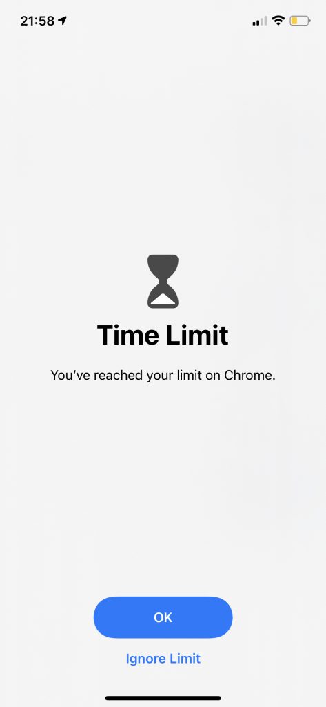 Screen Time Chrome