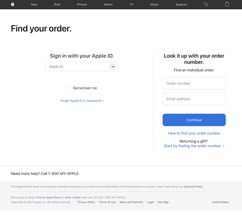 Apple orders