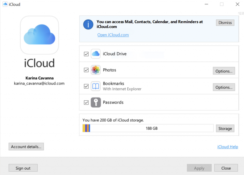 icloud free download for windows 10 64 bit