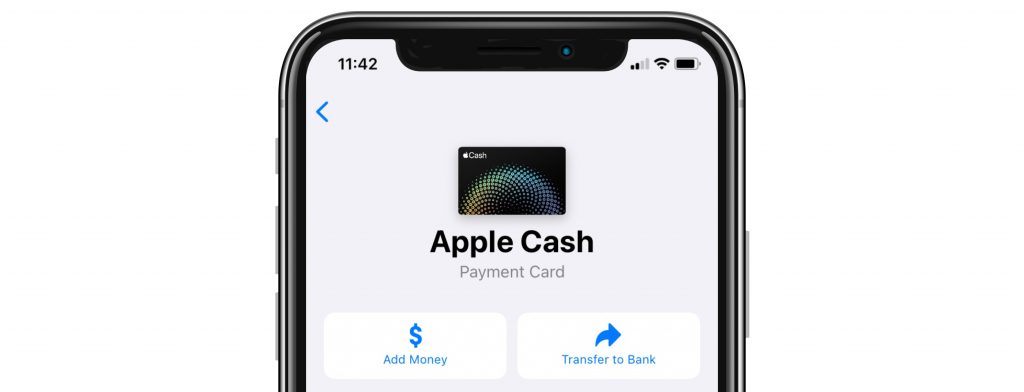 Apple Cash card in Wallet