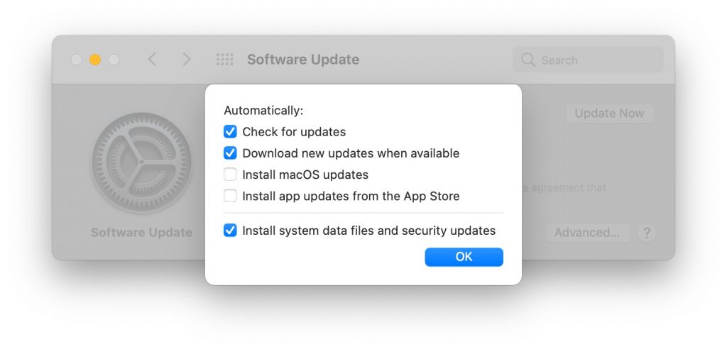 automatically check updates