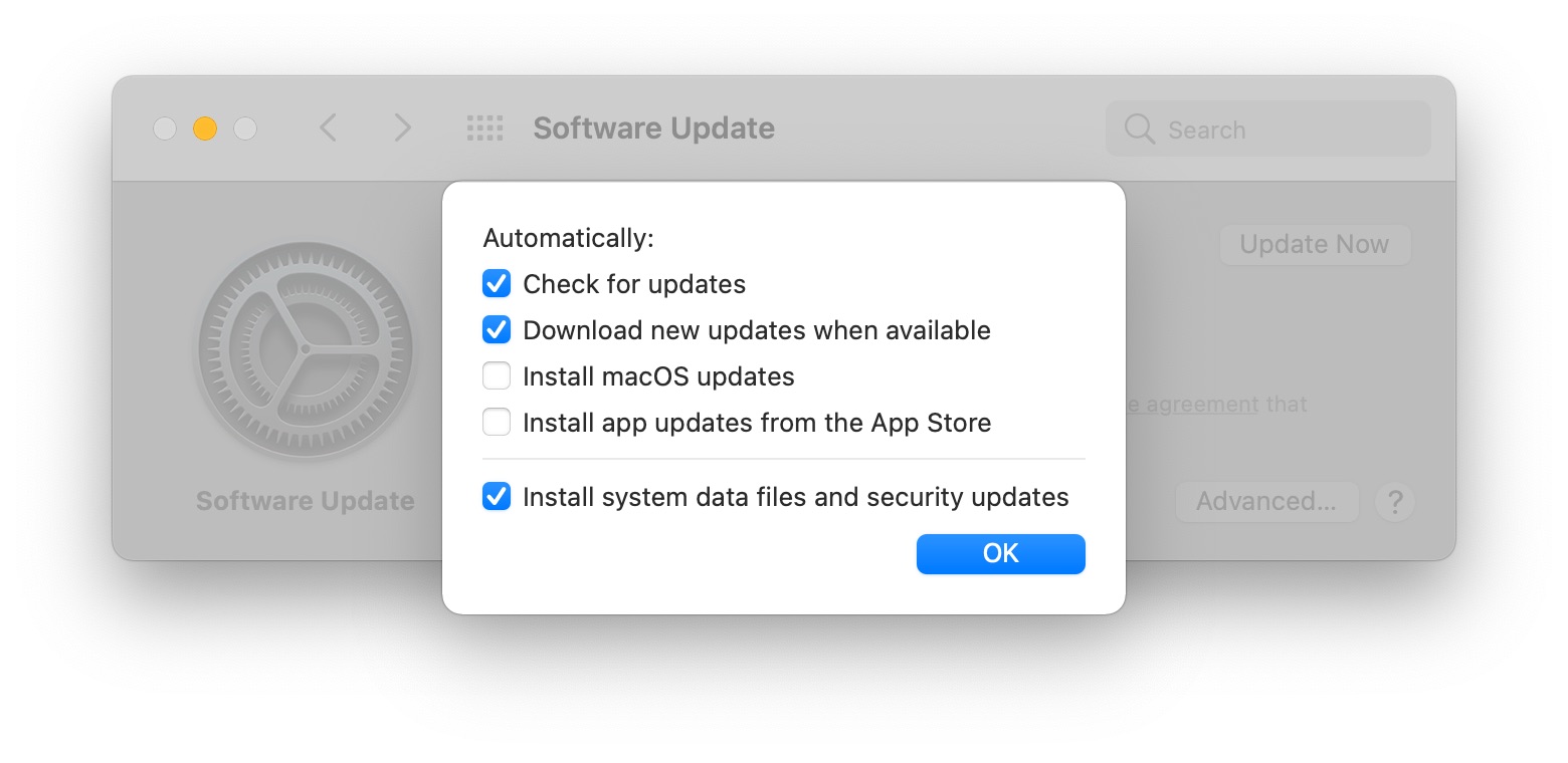 how to override mac security settings