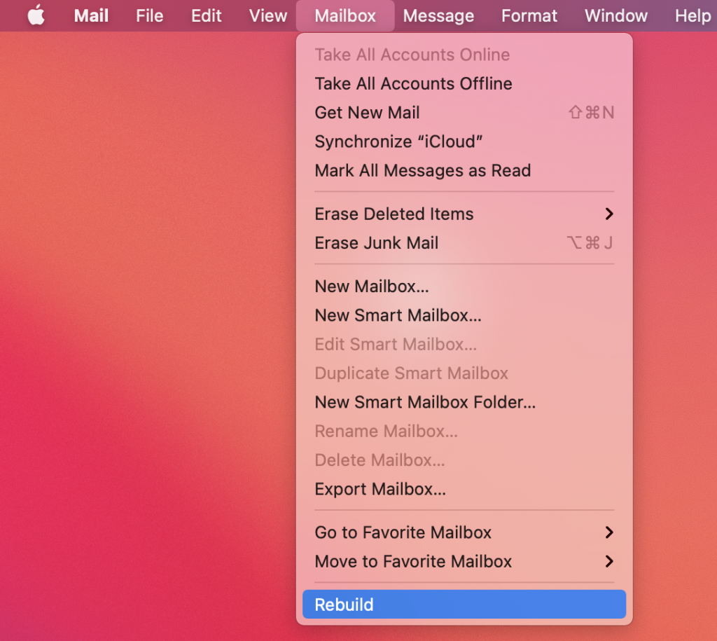 Rebuild Mail