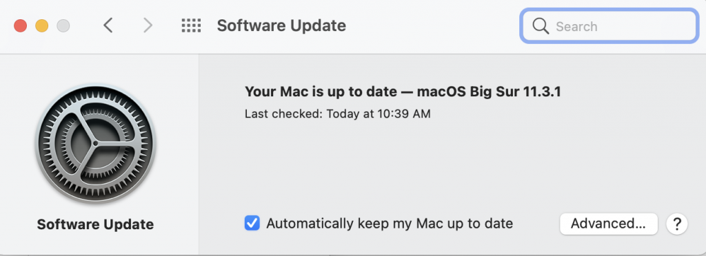 Update Mac