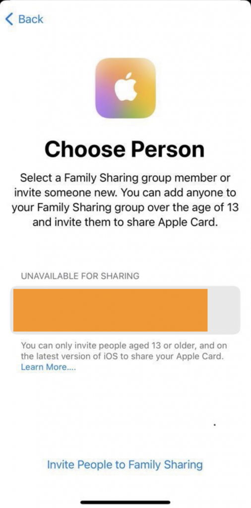 Apple Card Family 