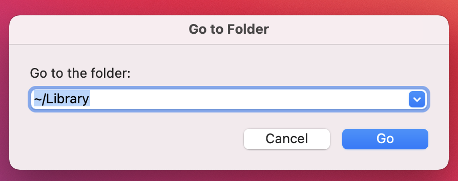 Go to Folder
