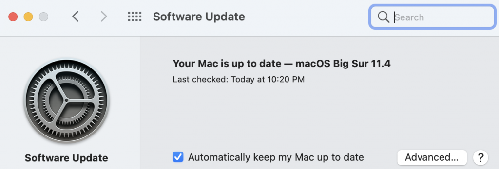 Update Mac