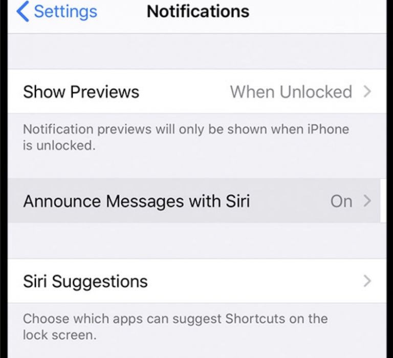 How to Stop Siri from Reading Text Messages