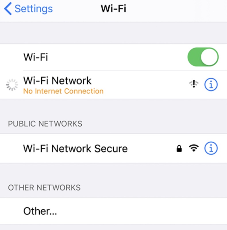 iPhone is Connected to Wi-Fi But No Internet • macReports