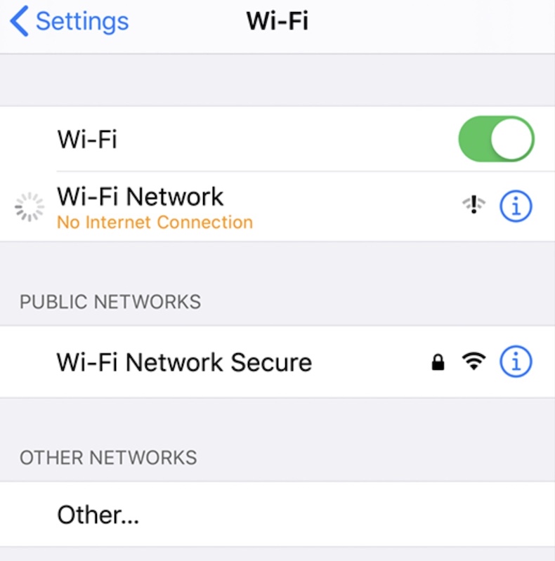 Iphone 11 Connected To Wifi But No Internet