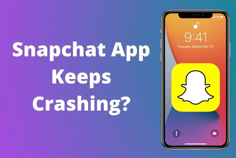 Snapchat crashing problem