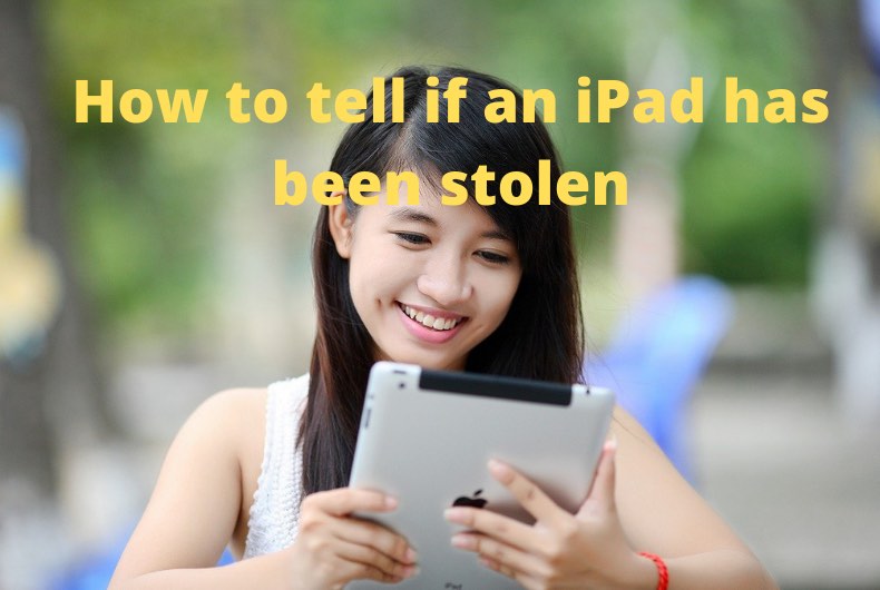 Stolen iPad
