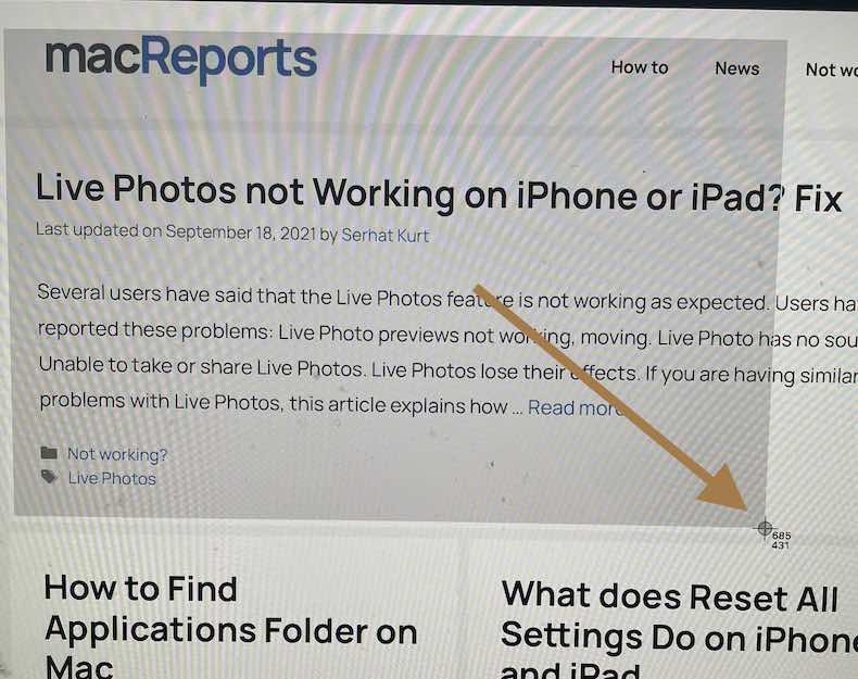 How to Crop Screenshot on Mac • macReports