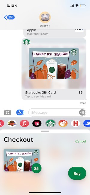 Buy gift card