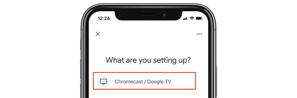 set up chromecast