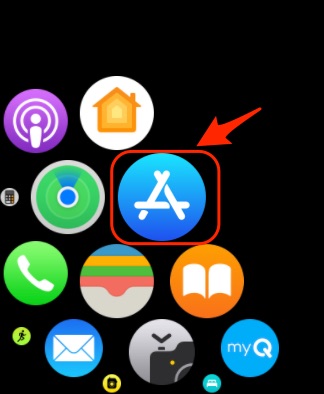 App Store icon on Apple Watch