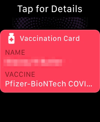 Vaccination Card