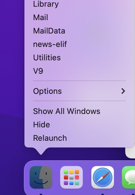 Finder Relaunch 