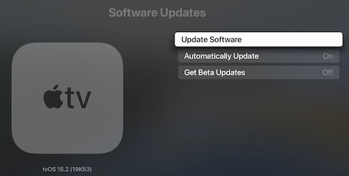 Apple TV update 
