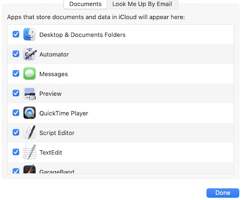 Turn on iCloud Drive