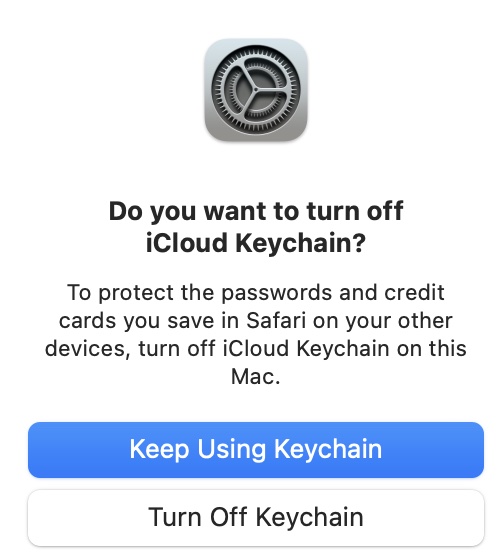 iCloud Keychain