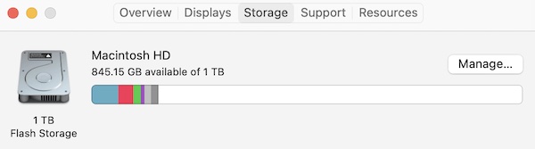 Mac Storage 
