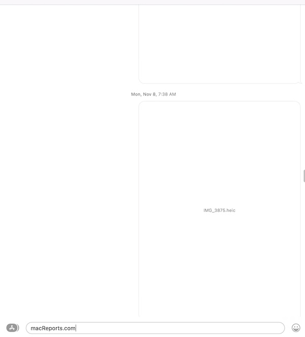 No Images in Messages on Mac 