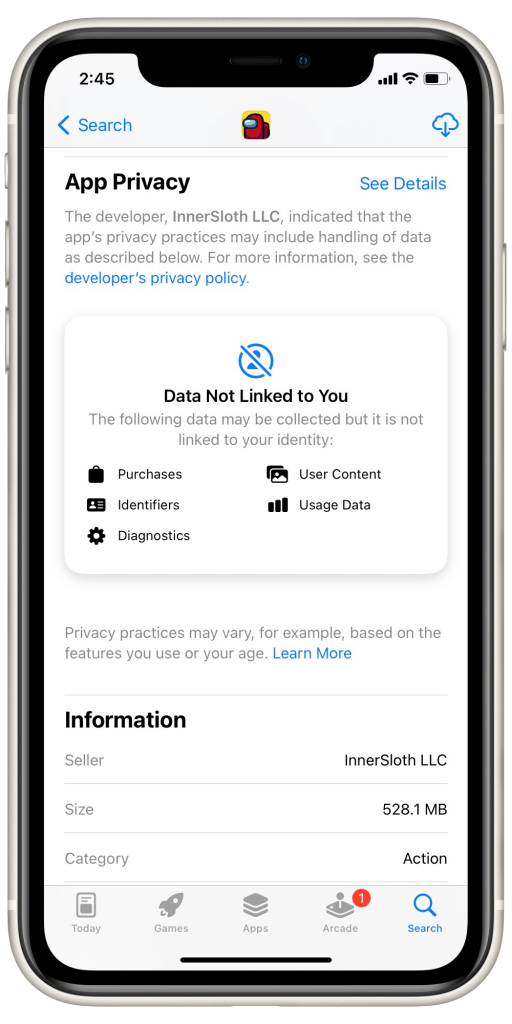 App Privacy