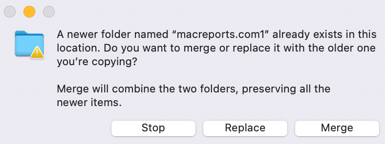 Merge option