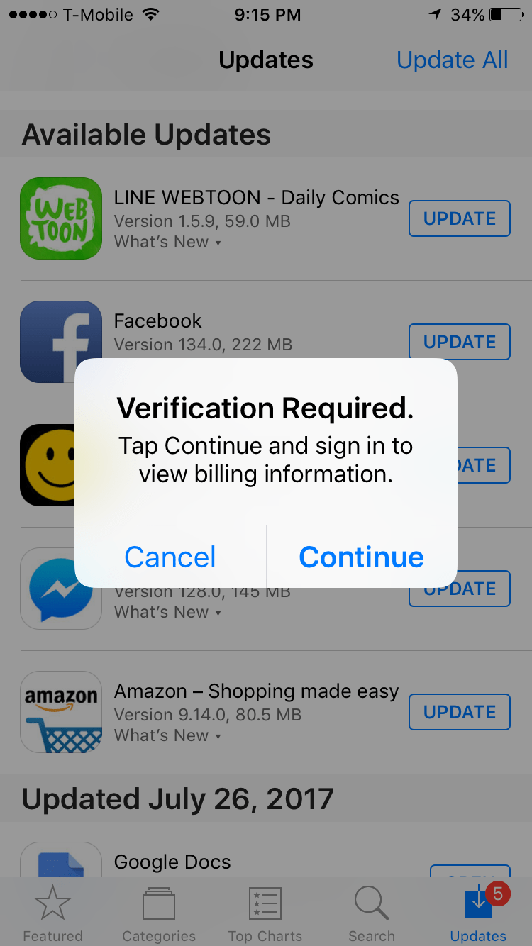 app-store-says-verification-required-for-free-apps-how-to-fix