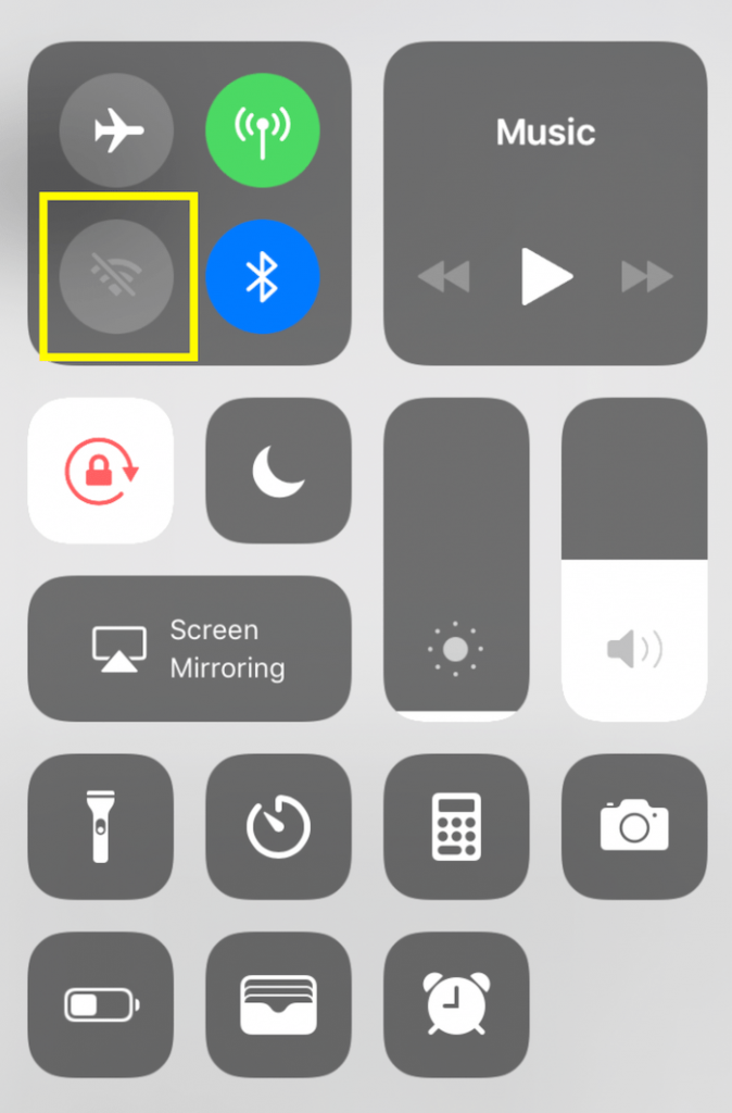 Control Center screenshot