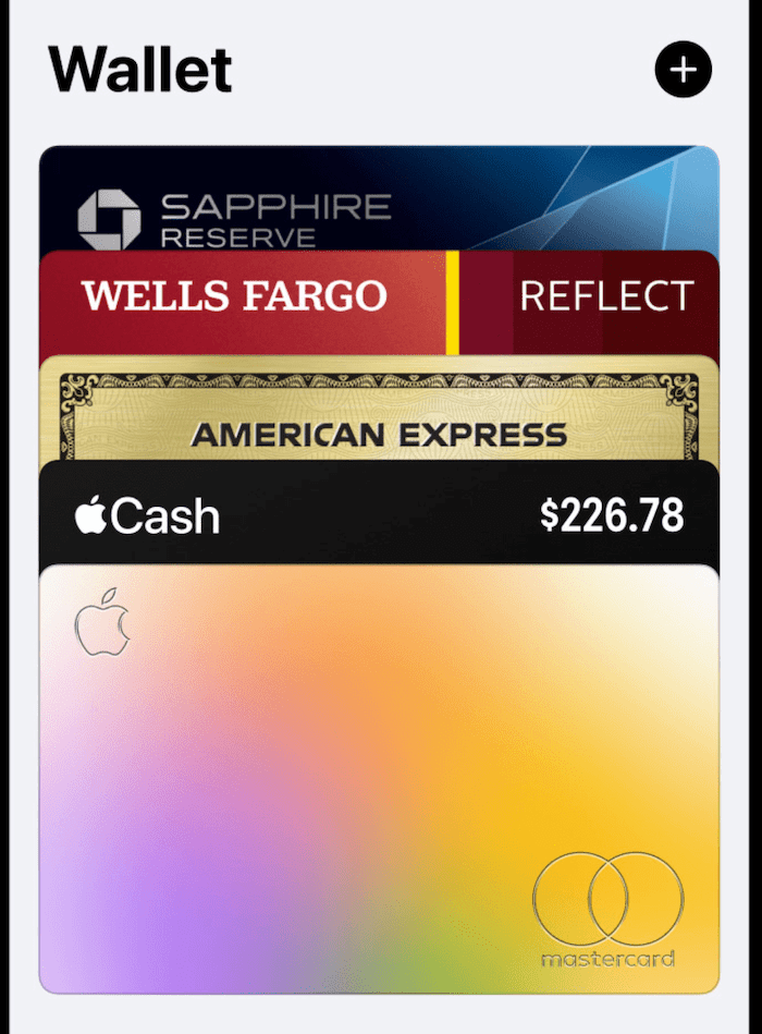 Apple Wallet App Cards