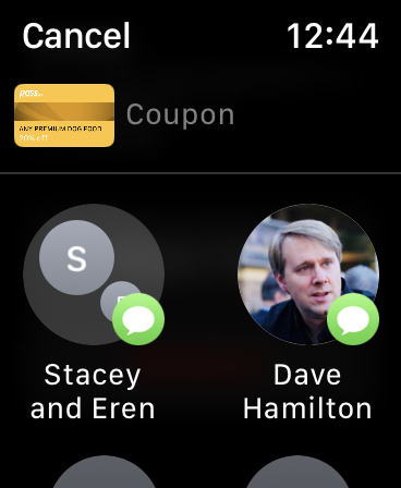 Apple Watch Wallet 