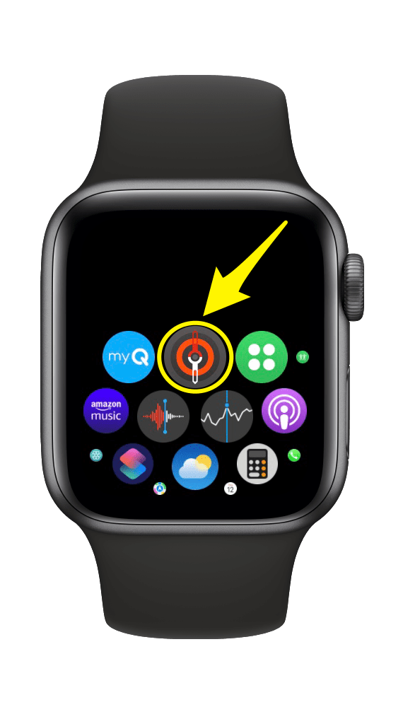 compass app on Apple Watch