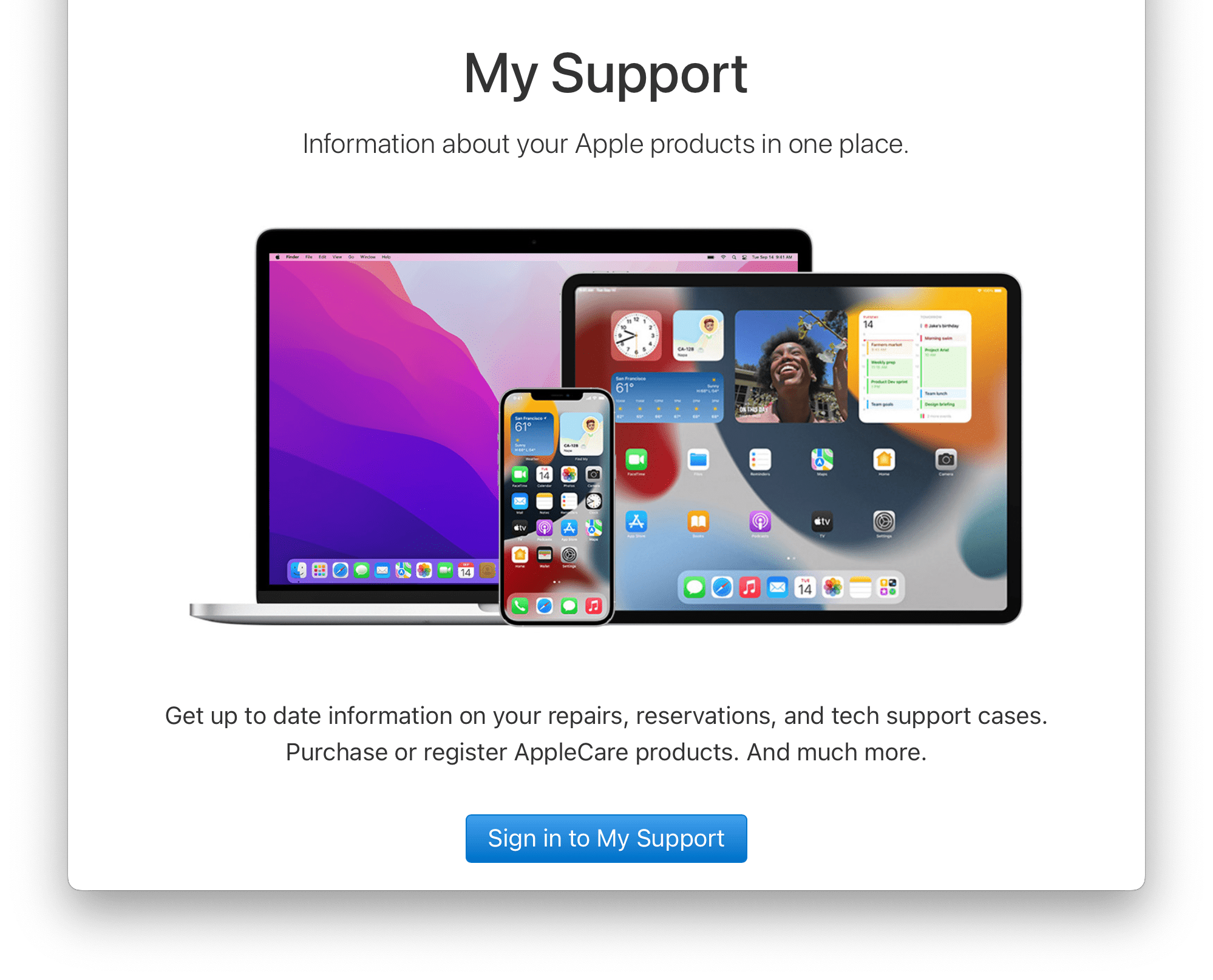 Transfer applecare deals