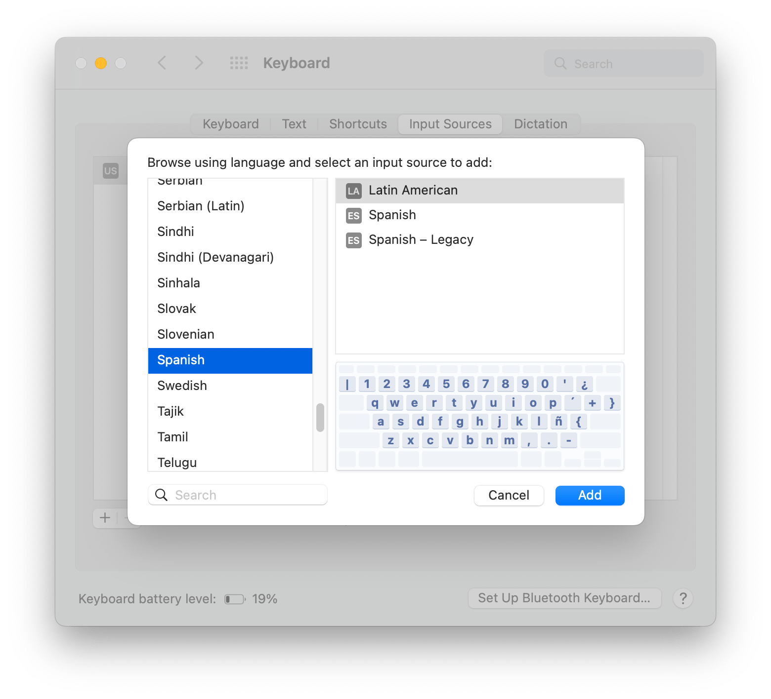 how to add another keyboard language on chromebook