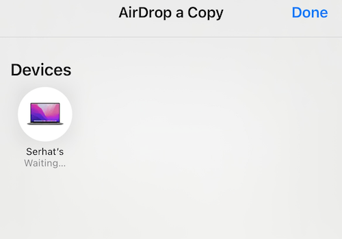 AirDrop Says ‘Waiting’ But Never Sends, How to Fix