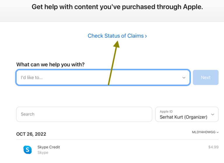 How to Check the Status of your Apple Refund Claims