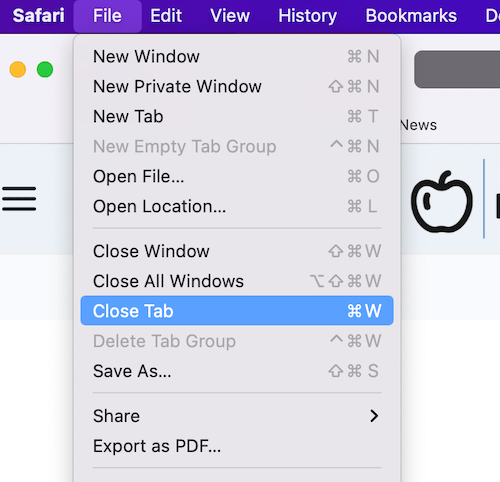 How to Close Tabs and Windows on Your Mac