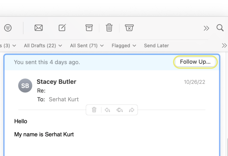 What is ‘Follow Up’ in Mail on Mac and How to Turn It Off