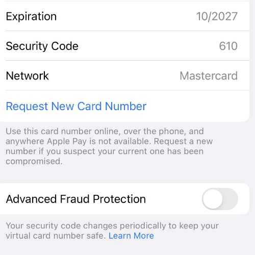 How to Request a New Apple Card Number