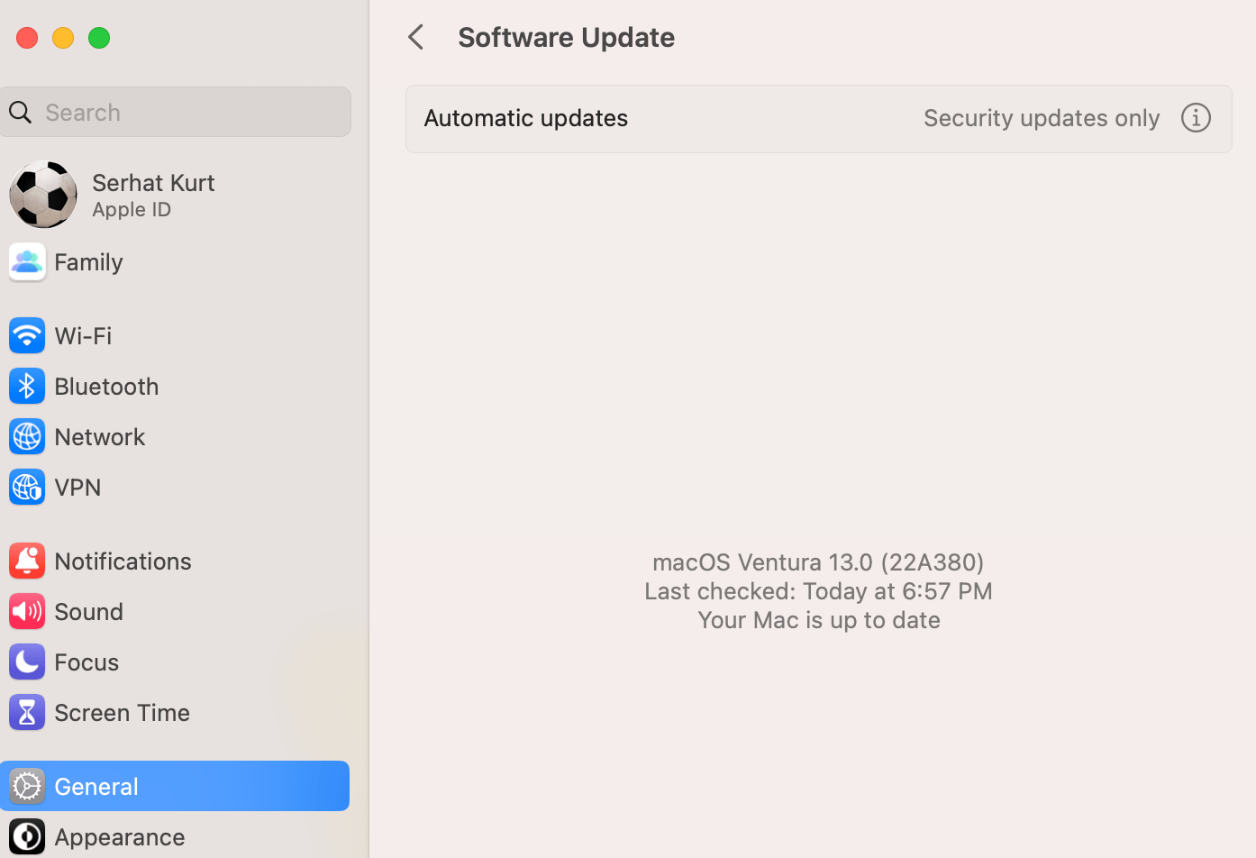 macOS Update